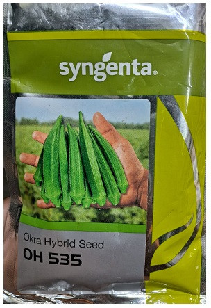Syngenta OH 535 Okra Hybrid Seeds – High‑Yield Okra Variety (100g)