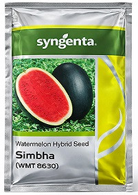Syngenta WMT 8630 Simbha Hybrid Watermelon Seed – 1000 Seeds | High‑Yield Red Flesh Variety
