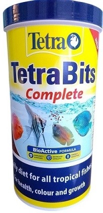 Tetra Bits Complete – High-Protein Sinking Pellets for Discus & Tropical Fish (300g)