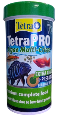 TetraPro Algae Multi Crisps – Premium Algae-Enriched Tropical Fish Food (45g)