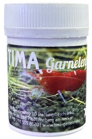 TIMA Shrimp Paste Red – Complete Paste Feed with Color-Enhancing Additives for Ornamental Shrimp (Germany-Made)