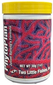 Two Little Fishies PhytoPlan – Dried Phytoplankton Food for Filter Feeders & Fish (30 gm)