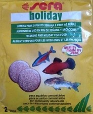 Two Pack Sera Holiday Fish Food 