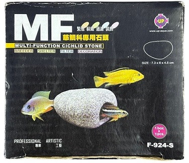 Up Aqua Multi Function Cichlid Stone – Natural Shelter & Aquascaping Decoration (M - F-924-S)