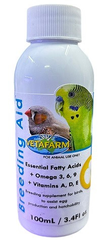 Vetafarm Breeding Aid – Avian Breeding Supplement (100ml)