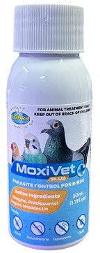 Vetafarm MoxiVet Plus – Water-Soluble All-Wormer Treatment for Birds (50ml)