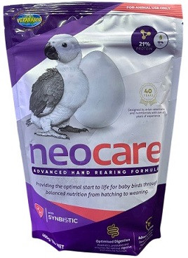 Vetafarm Neocare Advance Hand Rearing Formula – Premium Nutrition for Baby Birds (450g)
