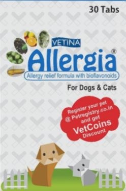 Vetina Allergia Pets Tablets