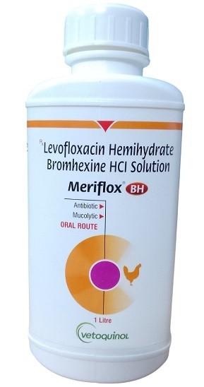 Vetoquinol Meriflox BH Oral Solution 1L