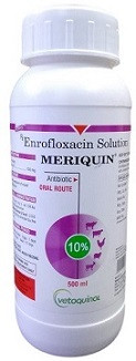 Vetoquinol Meriquin Poultry Oral – Poultry Antibiotic | Enrofloxacin 10%