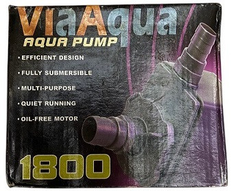 Via Aqua 28W Submersible Water Pump