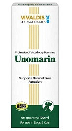 Vivaldis Unomarin – 100ml | Liver Stimulant & Hepatoprotective Syrup for Dogs & Cats
