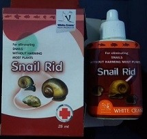 White Crane Snail Rid Plants Safe All Snail Remover Additives