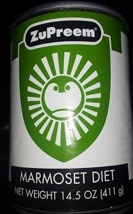 ZuPreem MARMOSET DIET Canned