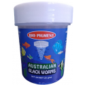 Australian Black Worms – Natural Color Enhancer for Tropical Fish (25g)
