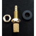 Gold Coated Nano Ball Micro Bubbles Brass Air Diffuser