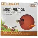ISTA Multi Function Spawning Cone – Ceramic Breeding & Hiding Shelter for Cichlids & Shrimp