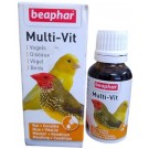 Beaphar Multi Vitamin for Birds – 20ml Liquid Supplement with 12 Essential Vitamins for Feather Health & Vitality
