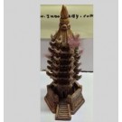 Pagoda Aquarium Ceramic Ornament 