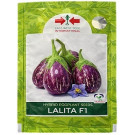 East West Lalita F1 Hybrid Brinjal Seeds – 50g | High‑Yield Purple Eggplant Variety