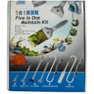 ISTA 5 In 1 Multiple Aquarium Maintain Cleaner Kit – Gravel, Glass & Algae Cleaning System with Extendable Rod
