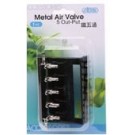 ISTA Metal Air CO₂ 5 Way Speed Controller Valve – Multi-Port Flow Regulator for Aquarium Systems