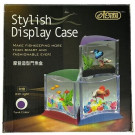 ISTA Stylish Aquarium Display Case – Acrylic Betta Tank with LED Light (15.5 x 16.5 x 17 cm)
