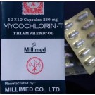 Millimed Mycochlorin T 250mg Thiamphenicol Capsules