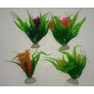 Four PC Plastic Aquarium Plants