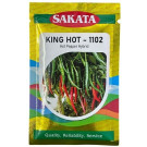 Sakata King Hot 1102 Hybrid Hot Pepper Seeds – High-Yield F1 Variety for Tropical Cultivation