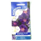 Suttons UK Morning Glory Ipomoea Inkspots Seeds 