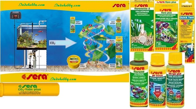 sera aquarium plant products