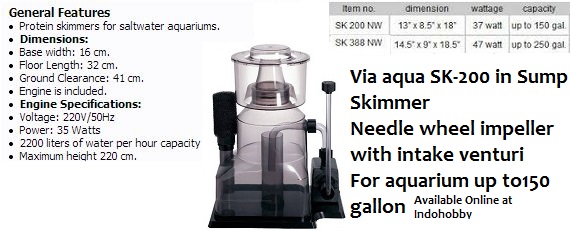 Aquarium protein skimmer